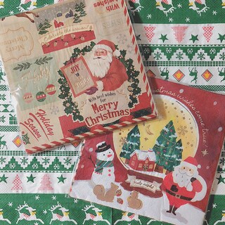 手軽にクリスマス！ ペーパーナプキンでテーブルを華やげよう