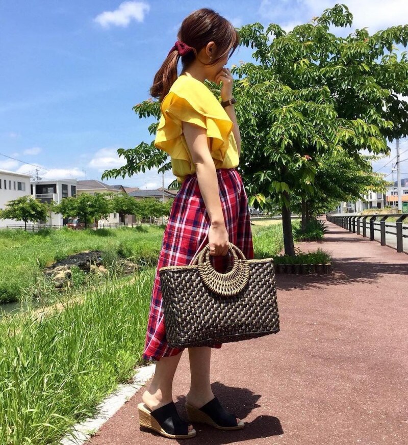 GUの「マドラスチェック」アイテムコーデを徹底研究！