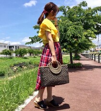 GUの「マドラスチェック」アイテムコーデを徹底研究！