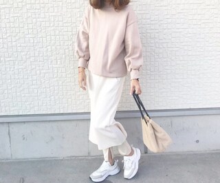 GU・ユニクロアイテムで作る！　太って見えないワントーンコーデ術