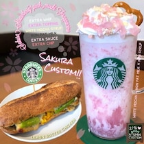 年間365杯飲むスタバクイーン直伝！  3月のさくらカスタム♪