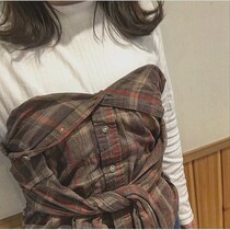 1枚あると便利！　やぼったくないネルシャツ着こなし