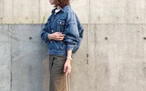 バックシャンやヌキ襟に注目！　春のデニムジャケットコーデ4選