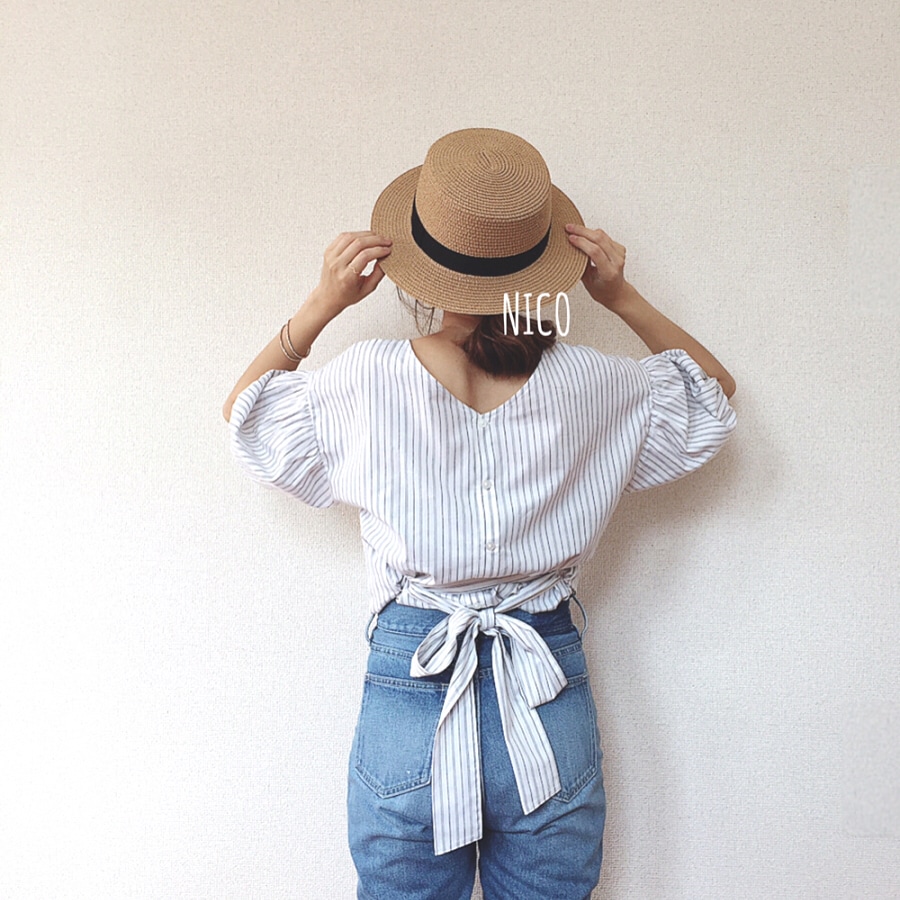 GUにも登場！　バックデザイントップスがかわいい！