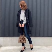 やっぱり頼りになります！　上下ユニクロで作る冬コーデ