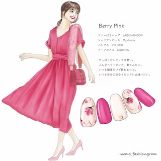 ファッション×ネイルの鉄板コーデはmomoさんに学べ！