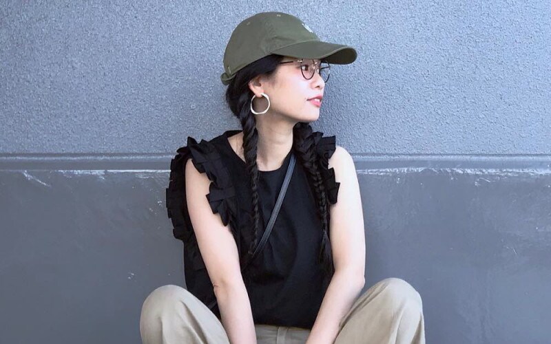 日焼け対策だっておしゃれに! キャップコーデをチェック♪