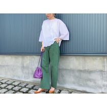 こなれ感抜群！　ユニクロのシャツブラウスのお手本コーデをチェック