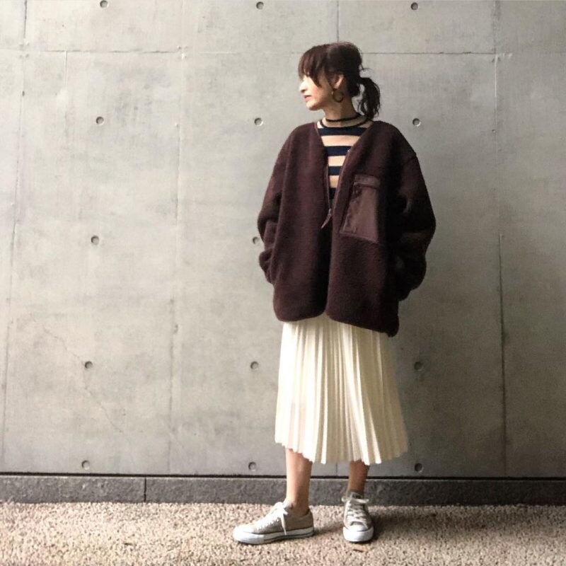 #ユニクロメンズ族に大人気! ボアフリースはメンズアイテムを狙え