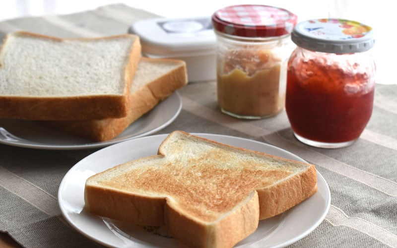 カリフワッ♪　いつもの食パンが高級食パンになる裏技