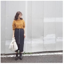 GUでゲット！　ロングタイトスカートを着こなすポイントは？