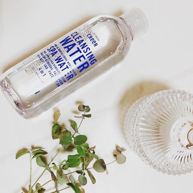 帰宅してすぐ完了! 水クレンジングが楽ちんすぎる♪