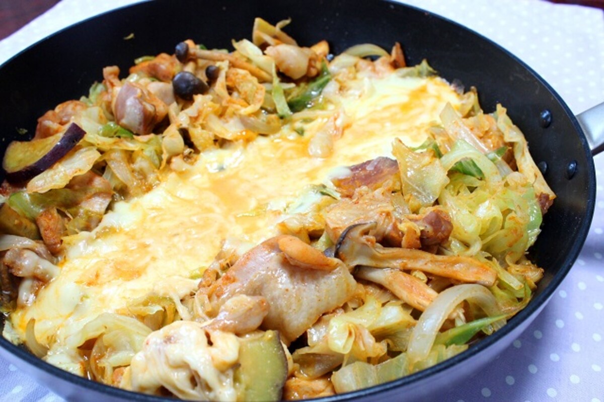 韓国風チーズフォンデュ？　トロうまチーズダッカルビを作ってみた