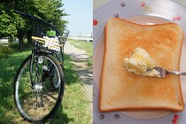 サイクリングしながら「バター作り」に挑戦してみた！