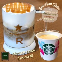 年間365杯飲むスタバクイーン直伝！　4月の白いコーヒーカスタム♪