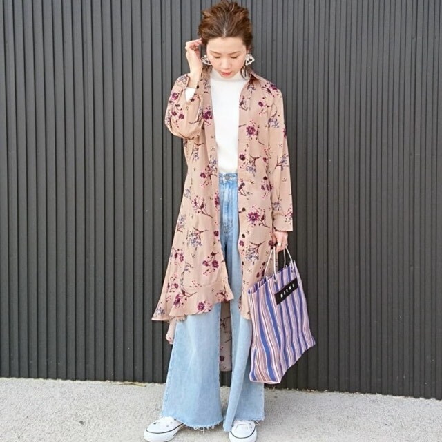 ワンピでも羽織でも♪ fifthのフィッシュテールシャツワンピースがスタメン決定の予感