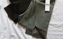 ブーム再燃！　GUのスリットレギンスで旬コーデ