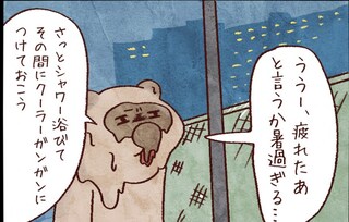 【たんたんたぬこ　40日目】くらくら