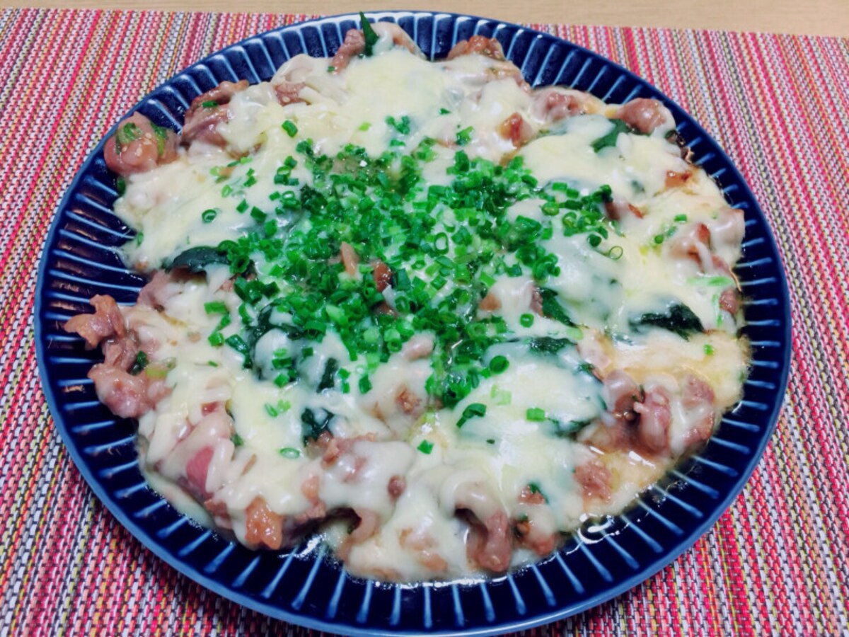 とろけるチーズ×大葉!?　フライパンで作る「なんちゃってチーズタッカルビ」