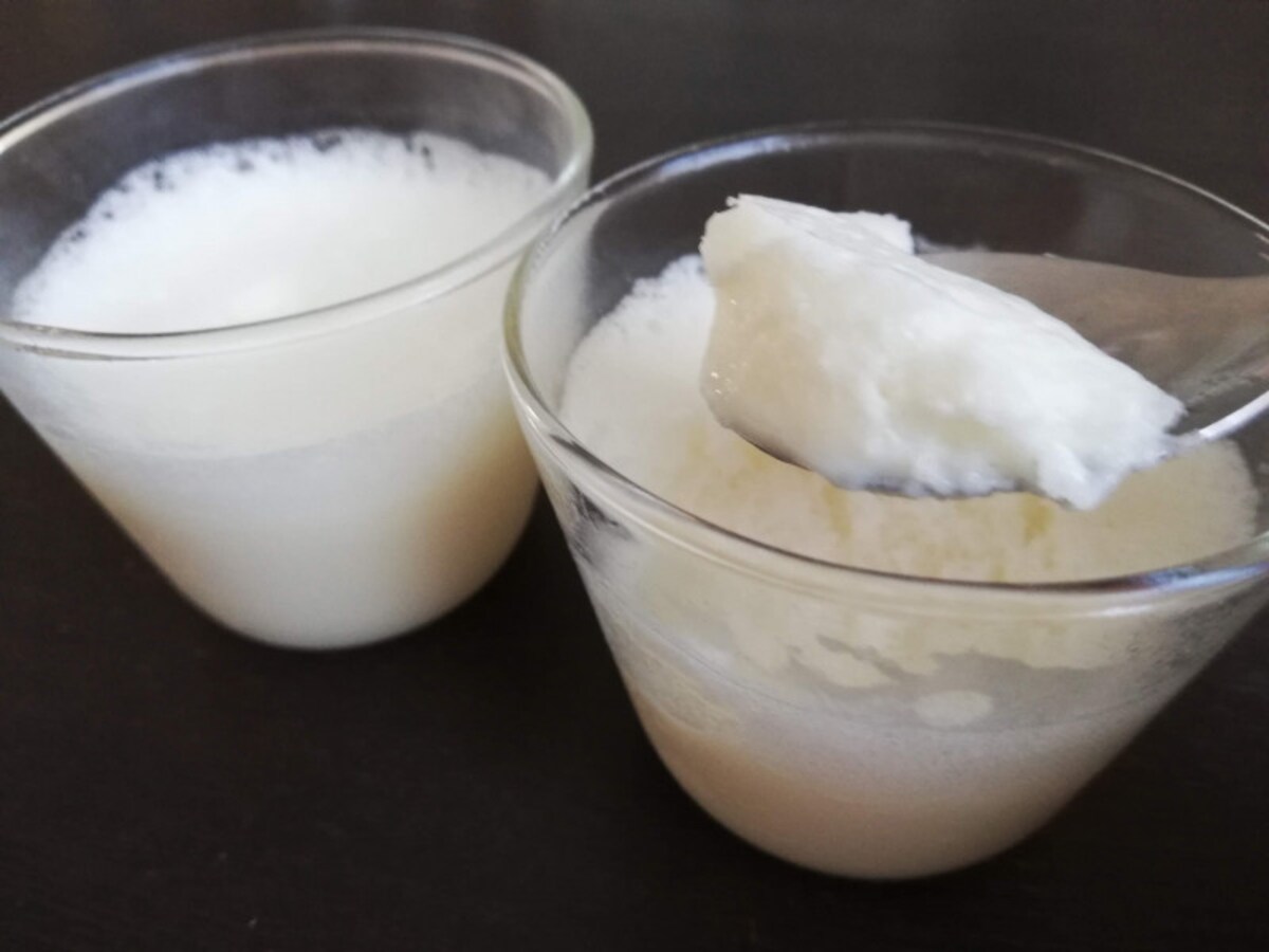 材料2つ、5分でできる！　簡単ふわとろマシュマロムース