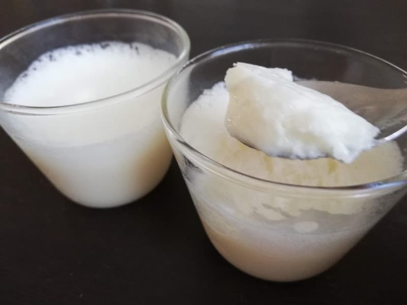 材料2つ、5分でできる！　簡単ふわとろマシュマロムース