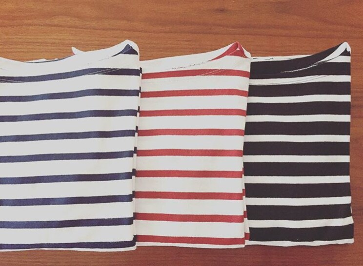 1週間着まわしも♪ ユニクロのボーダーTシャツコーデ術