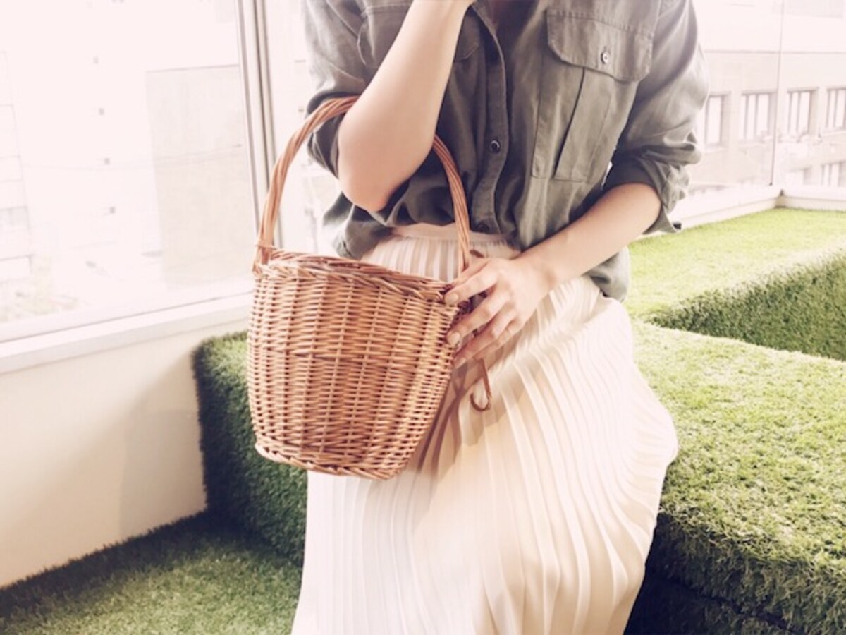 今年のトレンドは丸型？　かごバッグで夏を楽しもう
