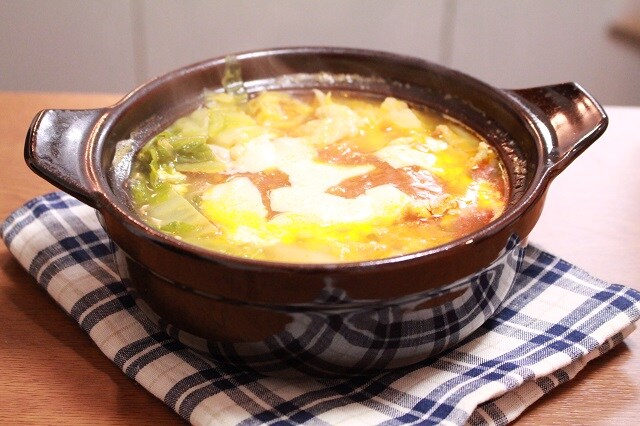 白菜1/4玉を使い切り! ひとり鍋バリエ―ションレシピ!