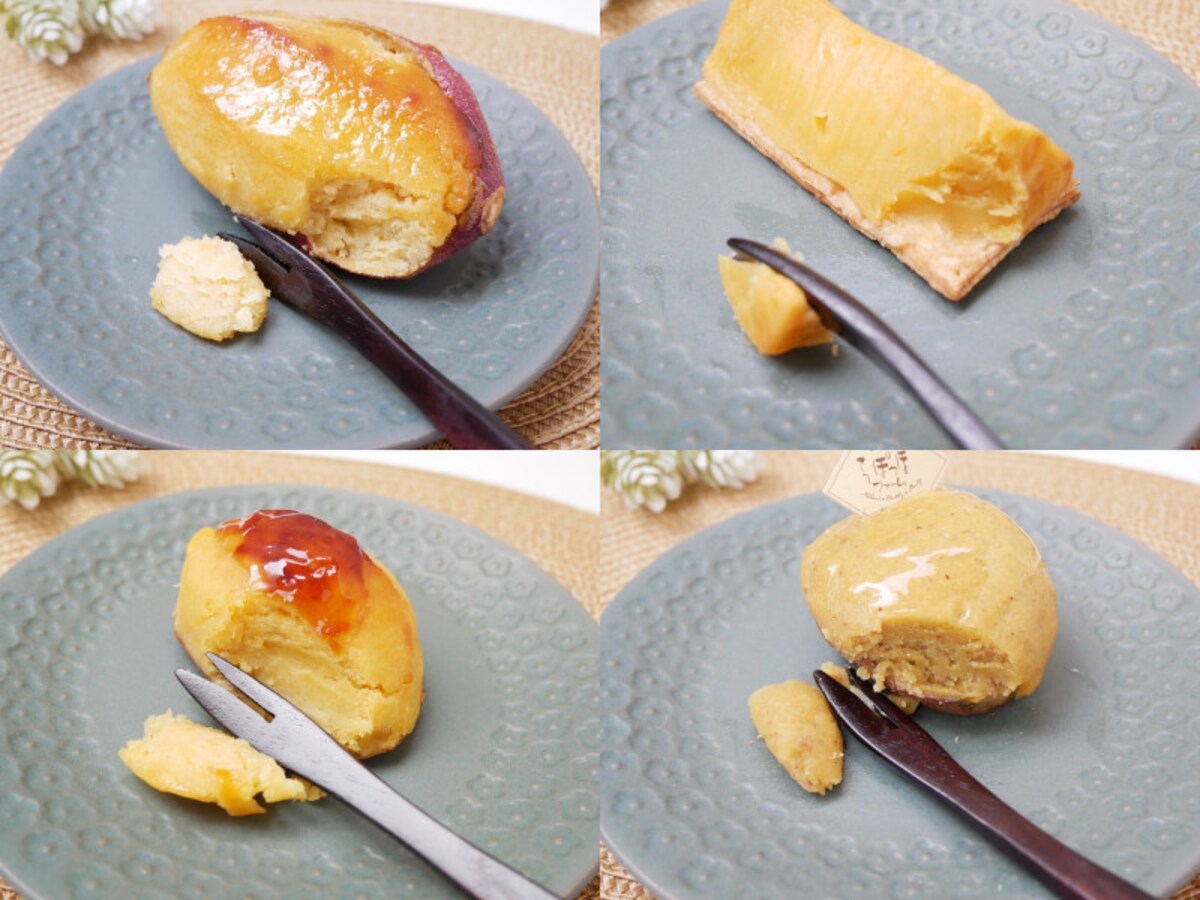 スイートポテト食べ比べ！　「らぽっぽ」など4店舗を調査