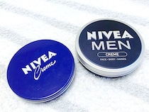 ニベアメンクリームが新発売！　通常のニベア青缶と比べてみた
