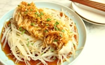 お財布に優しい鶏むね肉で♪　レンジで簡単「よだれ鶏」