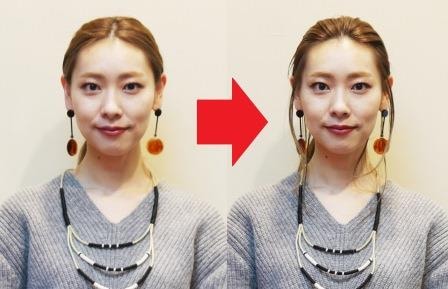 「おくれ毛」でこなれ感を出そう! 崩れにくいゆる結びの作り方