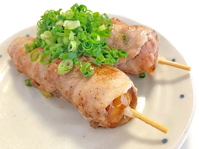 SNSで話題の「肉巻きみたらし団子」をアレンジして作ってみた