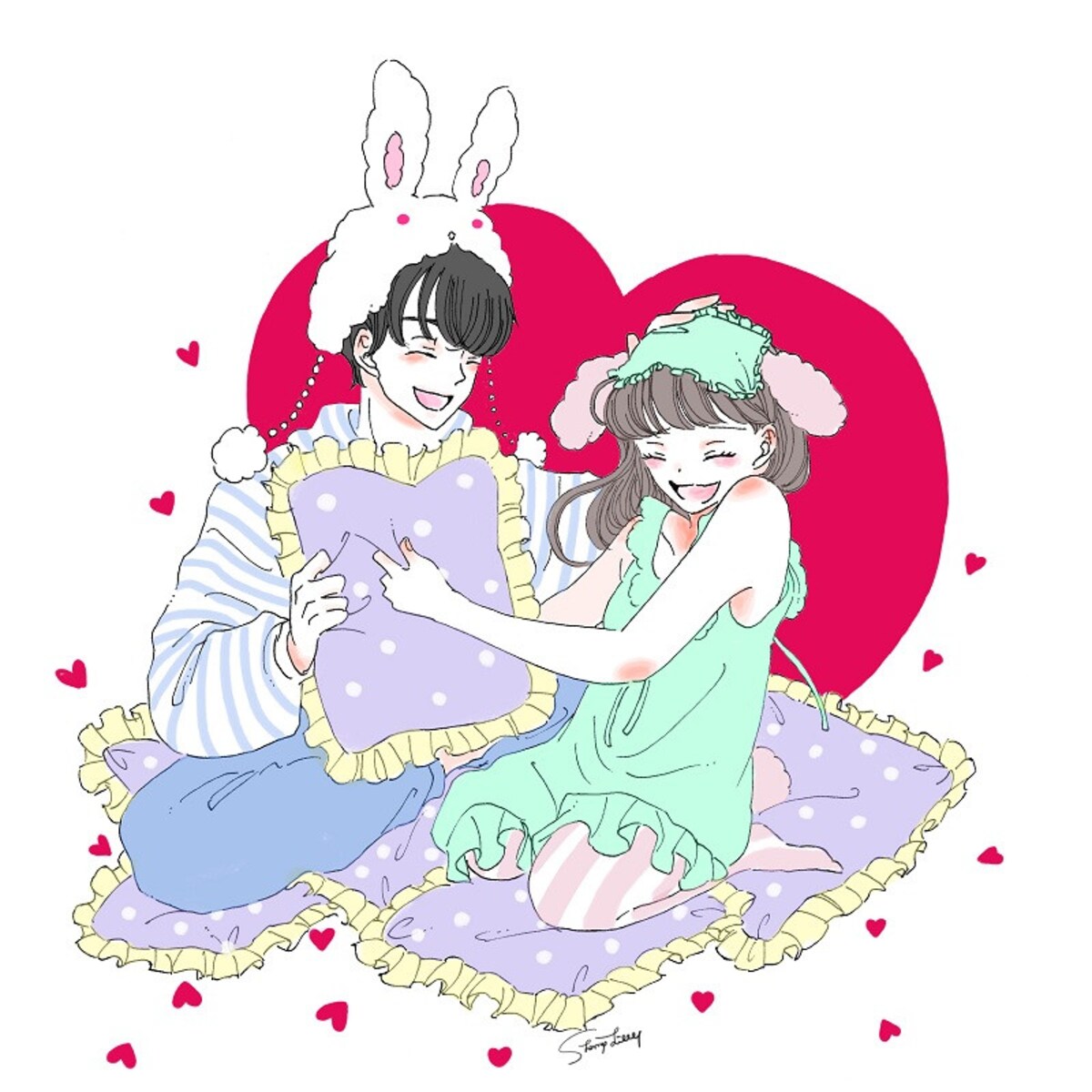 ドキドキが止まらない！  シェリーリリーさんのInstagram「#妄想日記」で恋のイメトレ