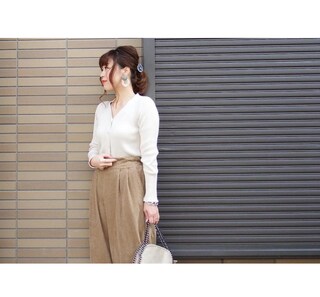 プチプラ「titivate」のカーディガン２カラーで作る一週間コーデ