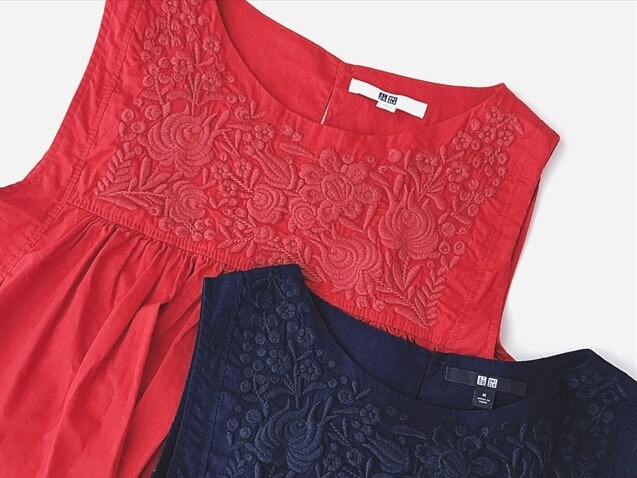 夏のお助けアイテム! ユニクロの刺繍ブラウスが着回し力バツグン