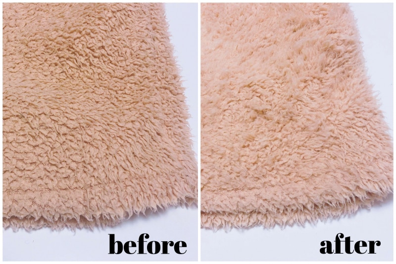 100均ブラシで撫でるだけ! 着古したフリースがふわふわに復活する裏ワザ