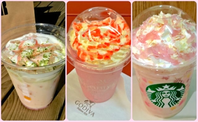 スタバにドトール、ゴディバ！　桜ドリンクを飲み比べてみた