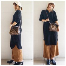 楽チンかわいい！　GUのワッフル素材ワンピースをチェック