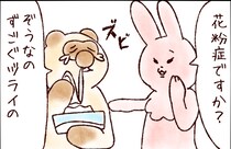 【たんたんたぬこ　20日目】かふんしょう