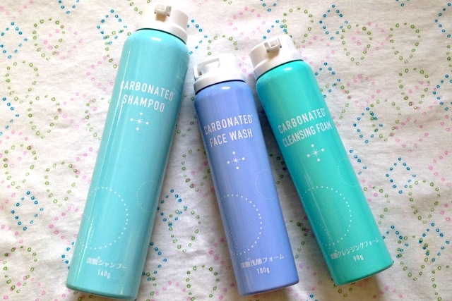 300円で炭酸ケア! ダイソーの炭酸シャンプーで スパ気分♪