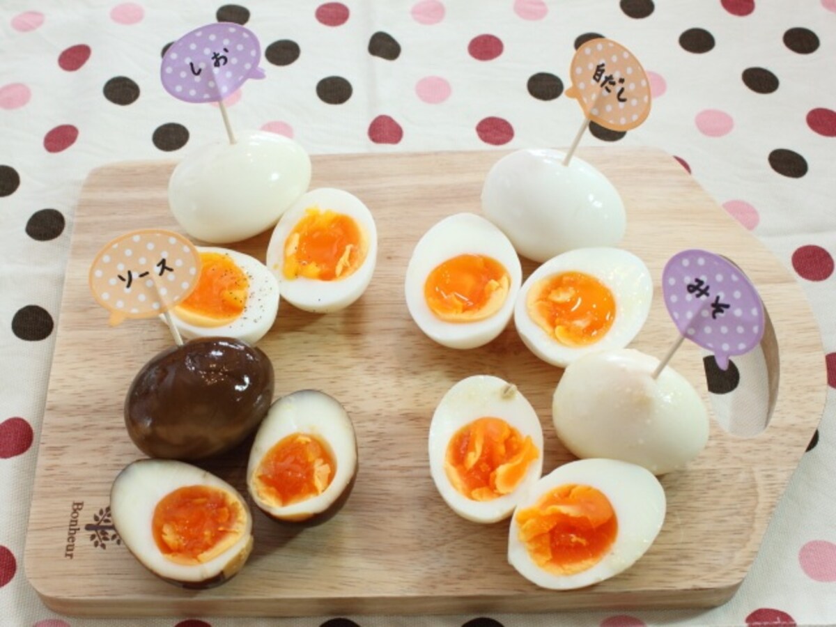 毎日食べても飽きない！　いろんな味玉を作ってみた