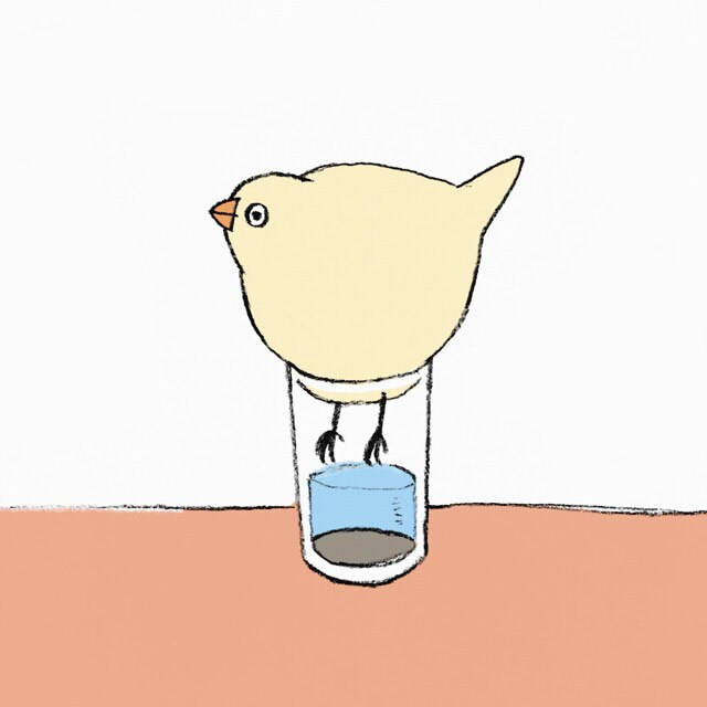 フサフサしたくなるファン急増中! dolllyさんが描く「チュン」って何者!?