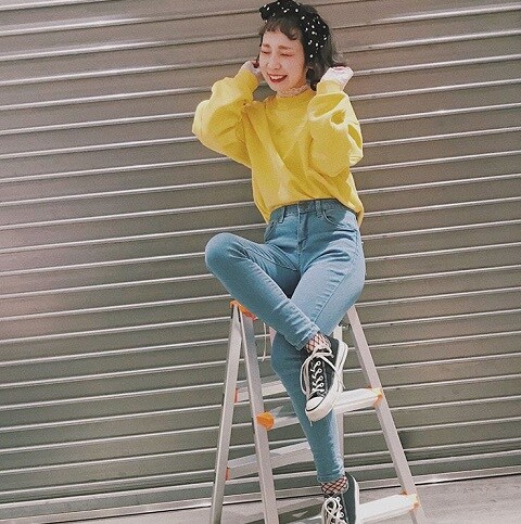 履くだけで-5kg!? 韓国ブランドChuuのジーンズがVISとコラボ!