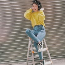 履くだけで－5kg!? 　韓国ブランドChuuのジーンズがVISとコラボ！