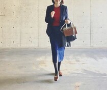 キレイめに履ける！ ミディ丈が大人可愛いGUの新作デニムスカート