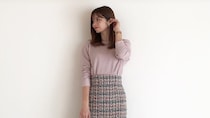 こなれ感をまとえる！　ユニクロのワッフルクルーネックTの春色が可愛い