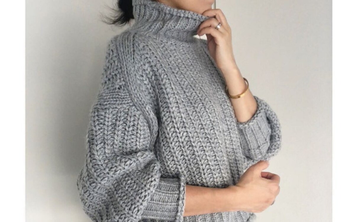 ざっくり質感がかわいい！　H&Mのチャンキーニットが大人気