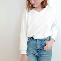 もう持ってる？　ユニクロのワッフルVネックＴが着回し力抜群！