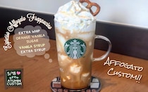 年間365杯飲むスタバクイーン直伝！ 5月の限定チョコフラぺカスタム♪